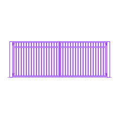 Buildings Gates Driveway Gates Telluride Split Outline Icon Svg Set, Free Vectors File